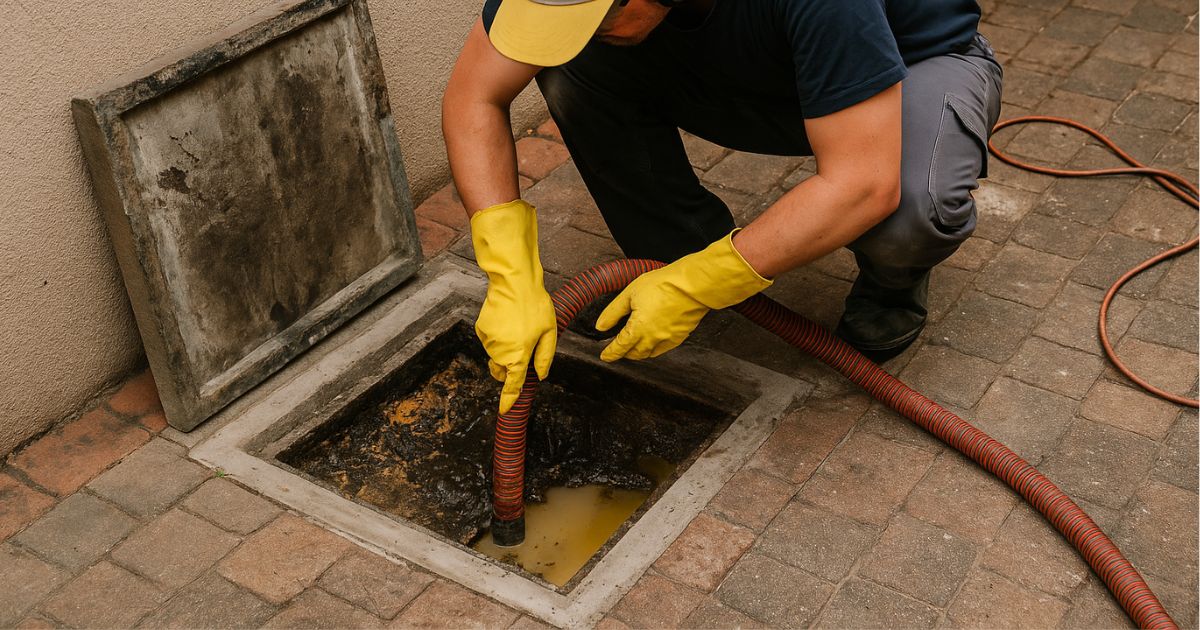 limpeza preventiva caixa de gordura