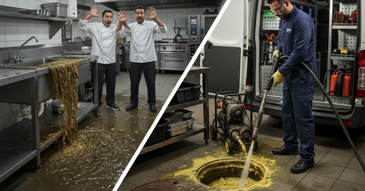 Caixa de gordura Por que a limpeza e crucial para o seu comercio