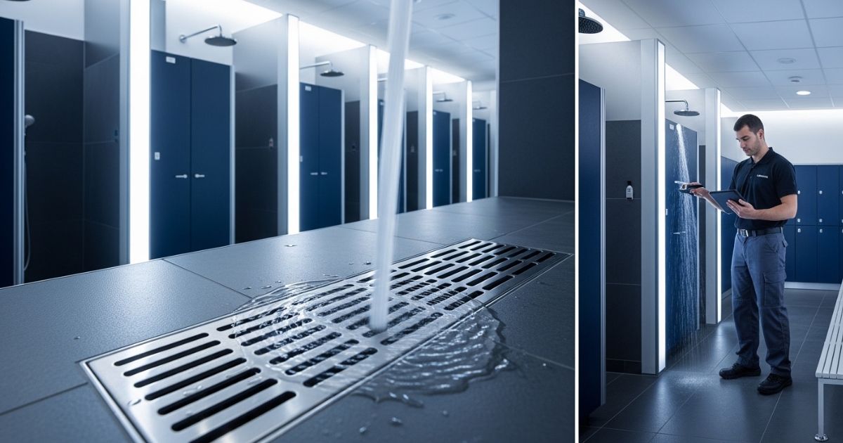 desentupimento em academias o desafio dos vestiários