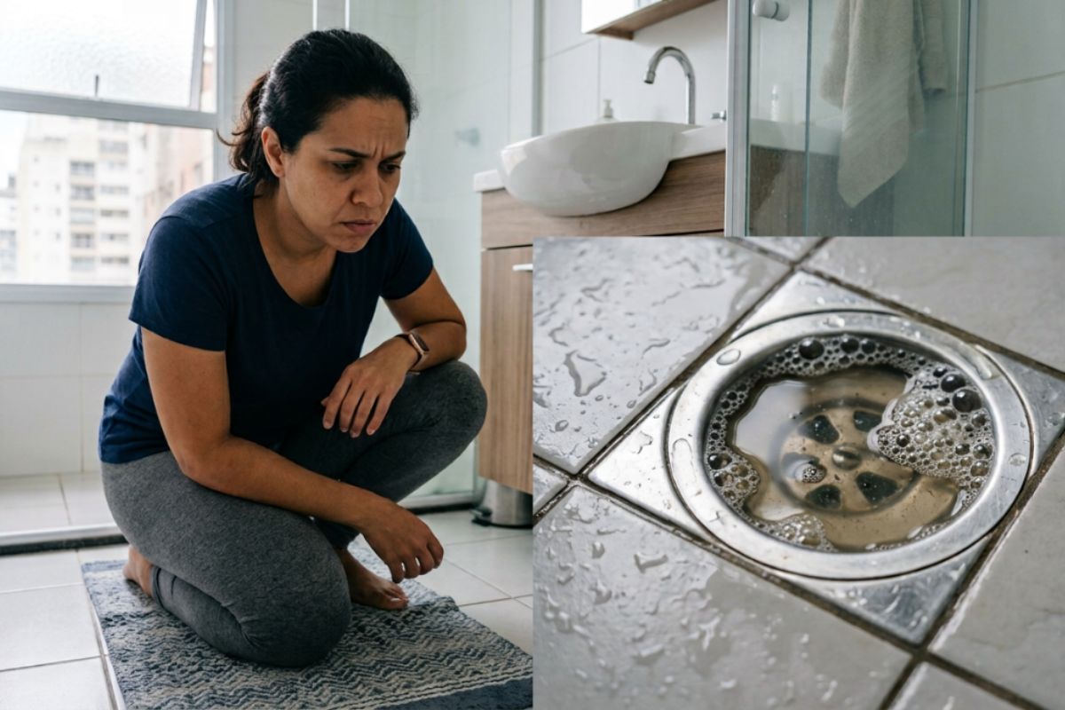 sinais de esgoto entupido em apartamento na Aclimação com mau cheiro e água voltando